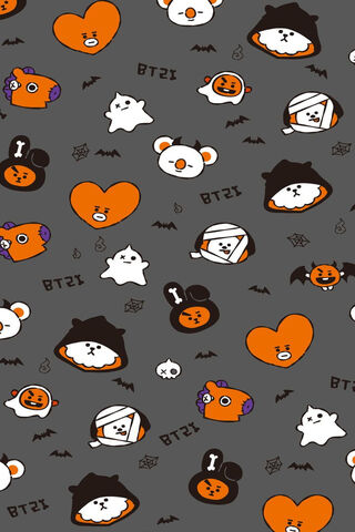 Spooktacular BT21 Halloween Vibes! 🎃👻
