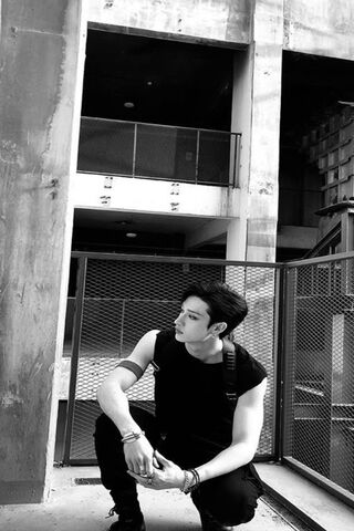 BangChan: The Charismatic Leader in Monochrome