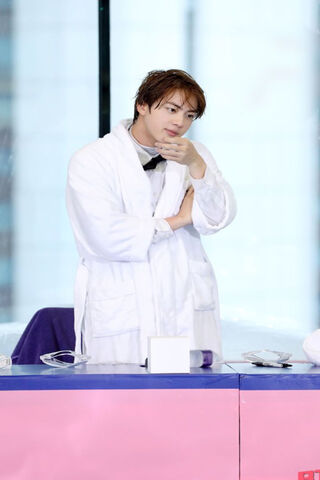 Jin's Thoughtful Moment 🌟