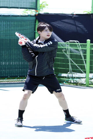 JungKook: The Tennis Ace in Action 🎾✨
