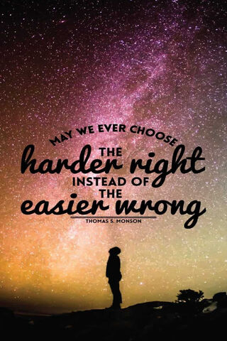 Choosing the Right Path: Wisdom from Thomas S. Monson 🌌✨