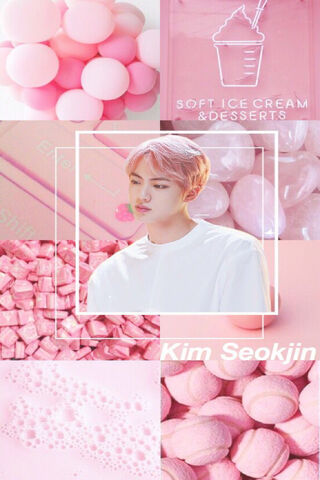 Sweet Seokjin: A Pink Paradise 🍬💖