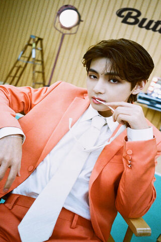 Charming Elegance: Taehyung V in Style ✨