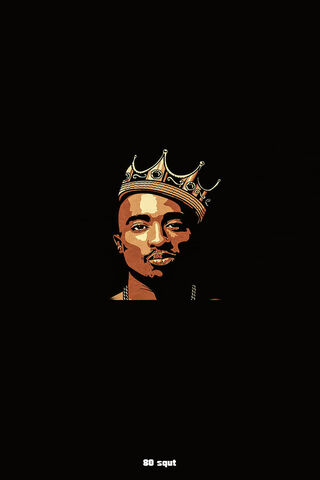 The Crowned Legend: Tupac Shakur 👑
