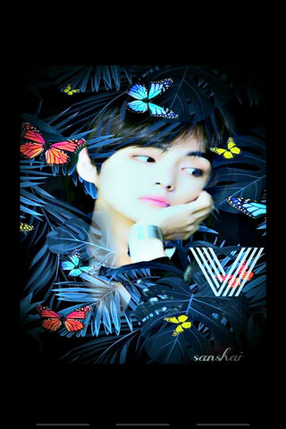 V's Enchanted Moment 🌿🦋