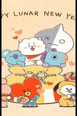 BT21 Celebrates Lunar New Year! 🎉🐾