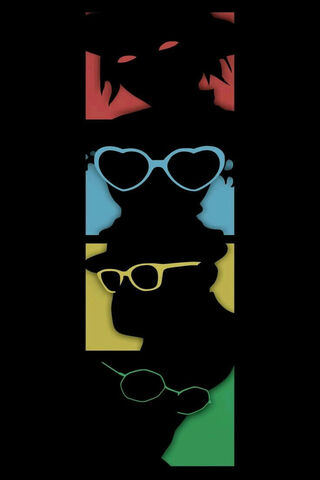 Colorful Shadows of Gorillaz 🎨👓