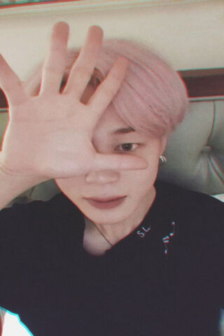 Jimin's Playful Moment ✨