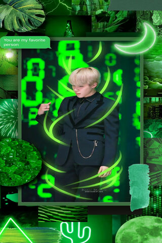 Emerald Dreams: Jimin's Enchanted Realm 🌿✨