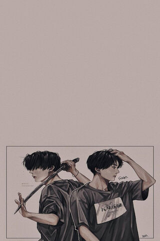 Duality of Min Yoongi: The Artist and the Warrior 🎨⚔️