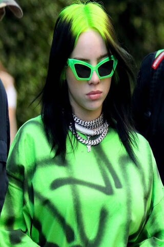 Billie Eilish: The Neon Queen 🌟💚