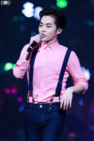 Xiumin Shines Bright on Stage! 🌟