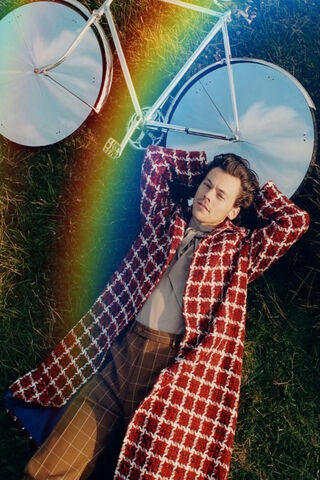 Chasing Rainbows: A Stylish Daydream 🌈🚴