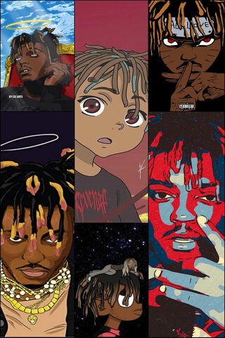 Juice WRLD: A Colorful Tribute to a Legend 🎤✨