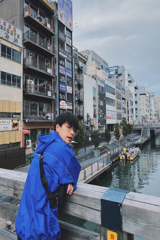 Ohm Pawat: A Moment by the Water 🌊✨