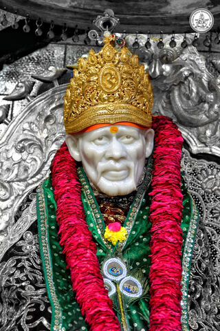 SHINDE EXPORTS Shirdi Sai Baba Large Wall Paper Poster without Frame Big  Size Photo  30x40 Inches