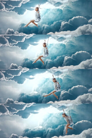 Ariana's Dreamy Escape 🌥️✨