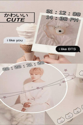 Sweet Vibes with BTS 🍦✨