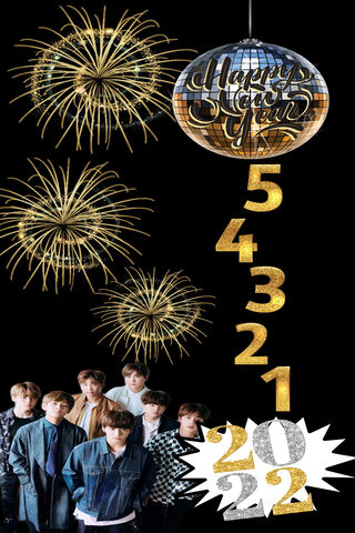BTS Celebrates New Year 2022 🎉✨