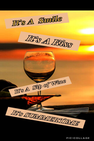 Sips of Sunshine: Embracing Summer Vibes ☀️🍷