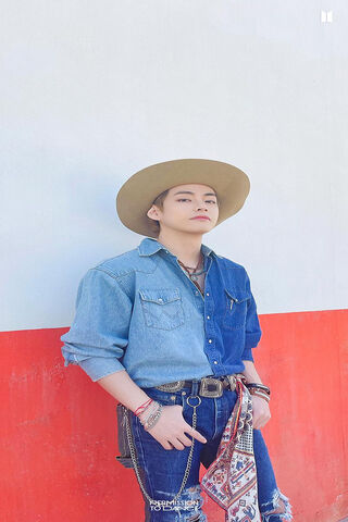 V's Western Charm: A Stylish Stroll