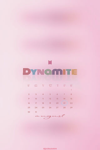 August Vibes with BTS - DYNAMITE 🎉