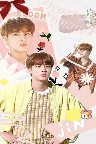 Jin Shines Bright in Dynamite Vibes! 🌟