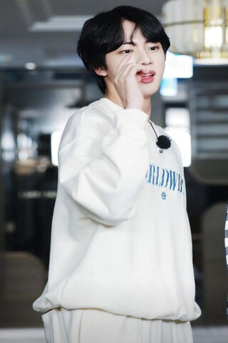 Jin's Charisma in Action! 🎤✨