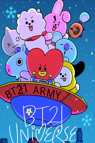 BT21 ARMY: A Colorful Adventure in the Universe! 🌌✨