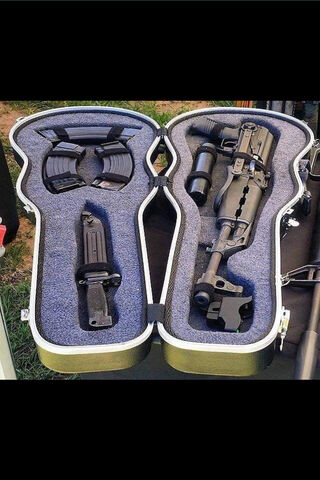 Gun Guitar Case