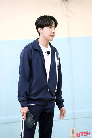 J-Hope: The Energetic Table Tennis Star! 🏓✨