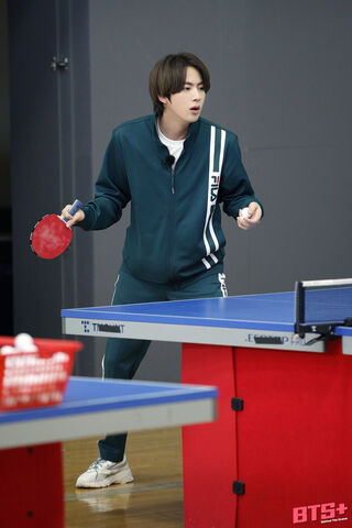 Jin's Table Tennis Showdown! 🏓✨