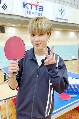 Jimin's Ping Pong Passion! 🏓✨