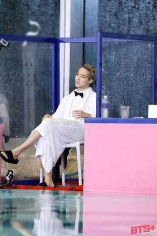 Jimin: The Charming Poolside Star 🌊✨