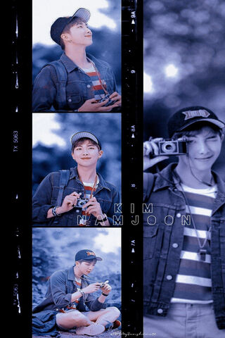 Capturing Moments: Kim Namjoon in Focus 📸✨