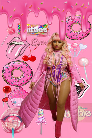 Sweet Style: Nicki Minaj's Candyland Vibe 🍭✨