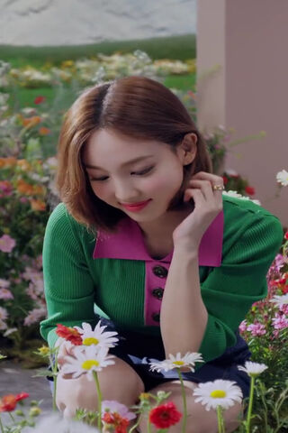 Nayeon's Floral Serenade 🌸✨