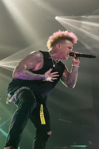 Rocking the Stage: Papa Roach in Action! 🎤🔥