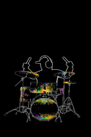 Rhythmic Vibes: The Colorful Beat 🎶✨