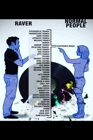 Rave Vibes: The Beat of Two Worlds 🎶✨