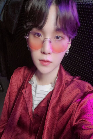 Suga's Stylish Vibe 🌟