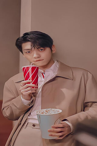 Sipping into Tomorrow: A Moment with TOMORROW X TOGETHER