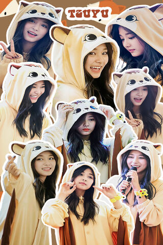 Tzuyu's Adorable Transformation! 🐾✨