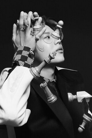 Strategic Moves: Taemin in a Game of Chess ♟️✨