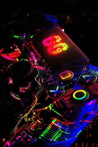 Neon Vibes: The Ultimate Wireless Controller 🎮✨