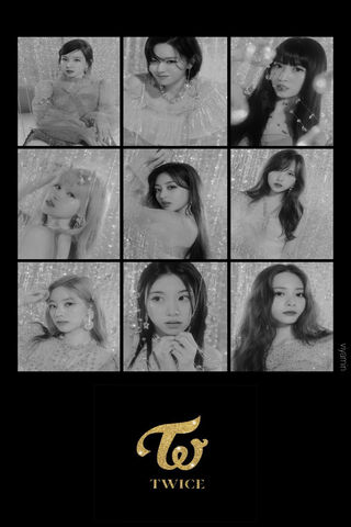 TWICE: A Special Moment in Monochrome ✨