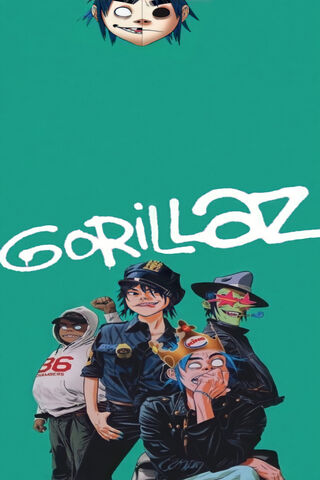 Gorillaz Wallpaper for Android iPhone and iPad