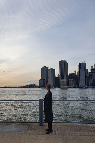 Jimin: A Moment of Reflection by the Water 🌆✨