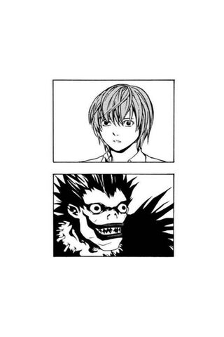 The Duel of Wits: Light vs. Ryuk ⚔️👁️