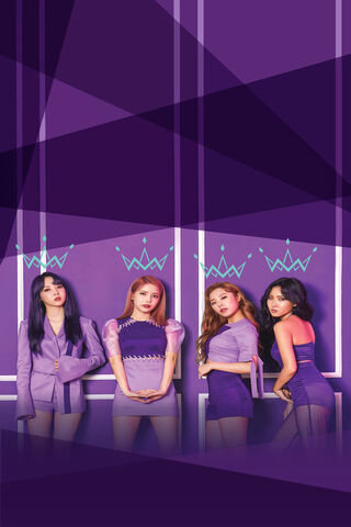 Royal Vibes: MAMAMOO in Purple Majesty 👑💜